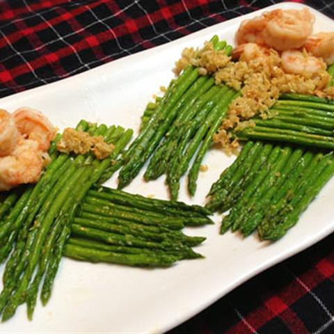 Cách làm măng tây xào tôm