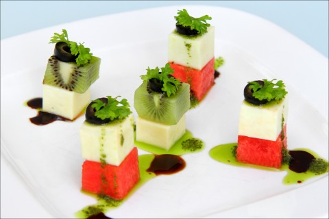 Matcha hot chocolate