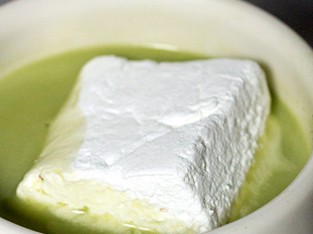 Matcha hot chocolate