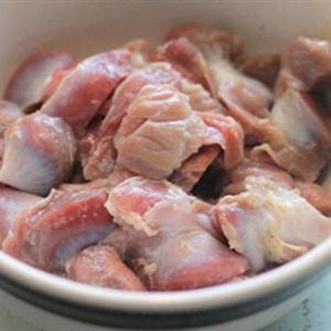 Cách làm mề gà trộn cay