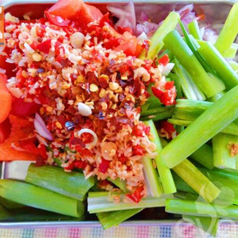 Cách làm mề gà xào cay