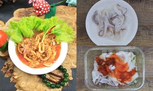 Mê tít chả tôm kiểu Thái giòn rụm khó quên