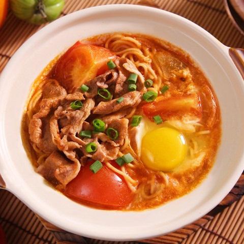 Cách làm mì bò trứng