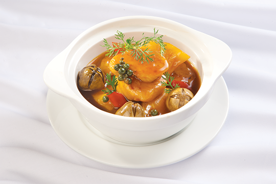 Mì căn kho tiêu xanh