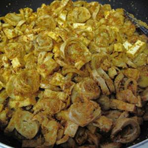 Cách làm mì căn xào cà ri