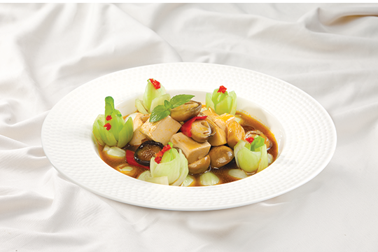 Mì căn xốt nấm