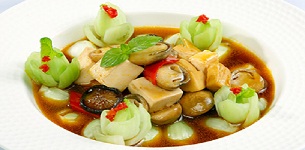 Mì căn xốt nấm