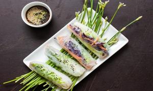 Mì chay với nấm ngon tuyệt thơm phức đậm đà