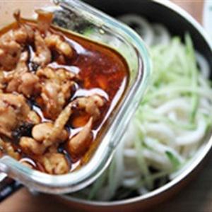 Cách làm mì gà trộn