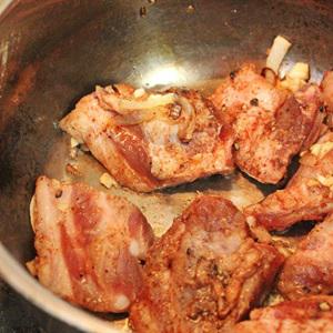 Cách làm mì nấu sườn