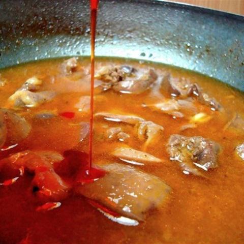 Cách làm mì quảng lòng gà