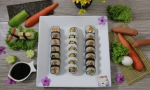 Mì Soba cà chua nấu với ô mai và trà xanh