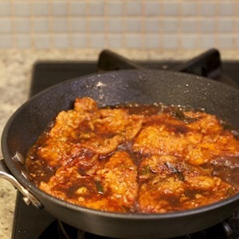 Cách làm mì thịt chiên