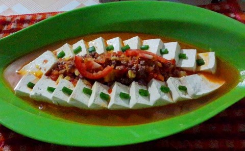 Mì trộn bí ngòi