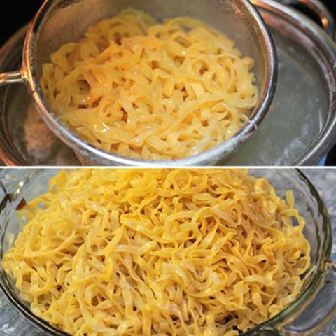 Cách làm mì trộn gà nước tương