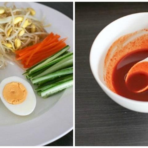 Cách làm mì trộn kiểu Hàn Quốc