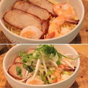 Cách làm mì thịt trứng xá xíu