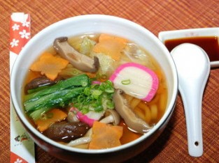 Mì U-Don rau Nhật Bản