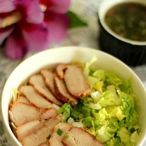 Cách làm mì xá xíu