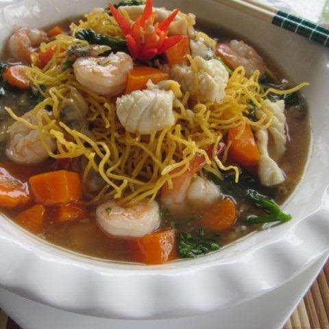 Cách làm mì xào giòn hải sản