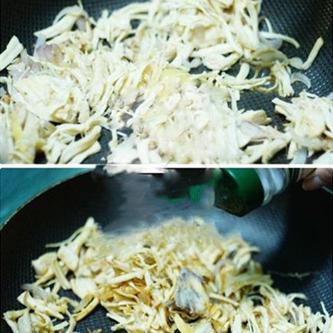 Cách làm mì xào thịt gà