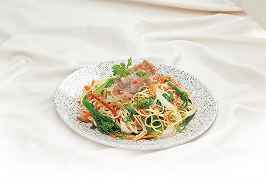 Mì xào trộn mayonnaise