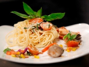 Mì Ý hải sản sốt mắm cá lóc
