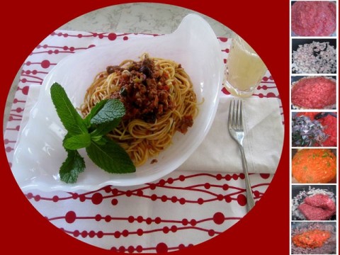 Mì Ý với sốt cà chua homemade