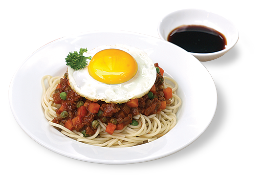 Mì Ý xào thịt bò băm