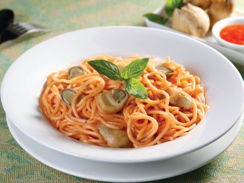 Mì Ý xốt nấm