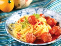 Mì Ý xốt xíu mại