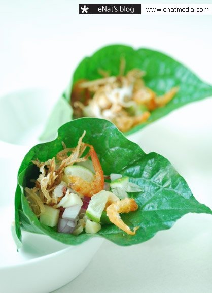 Miang Kum – Món gói kiểu Thái