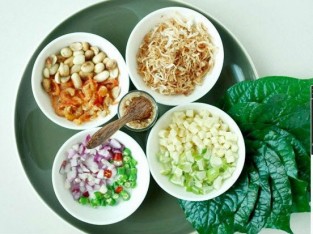 Miang Kum – Món gói kiểu Thái