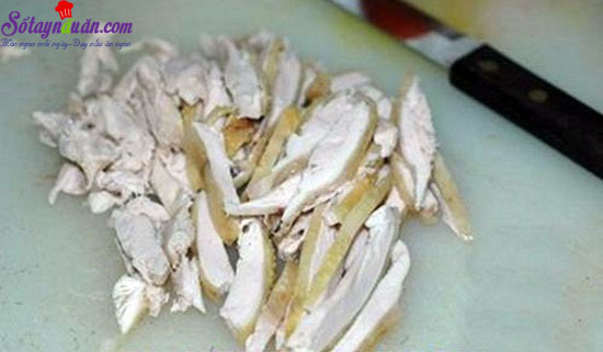 Miến gà trộn giá – món ngon cho cô nàng giảm cân