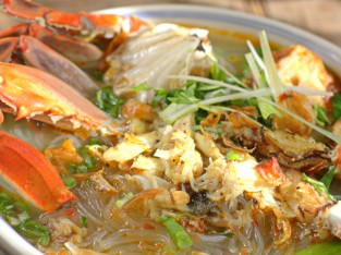 Miến ghẹ lạ miệng