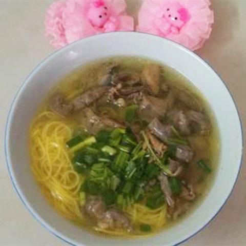 Cách làm miến lòng gà