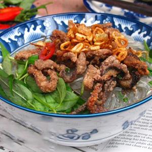 Cách làm miến lươn chiên giòn