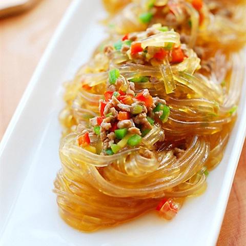 Cách làm miến nấu khô