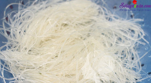 Miến nấu lòng gà-món ăn ngon của ngày Tết