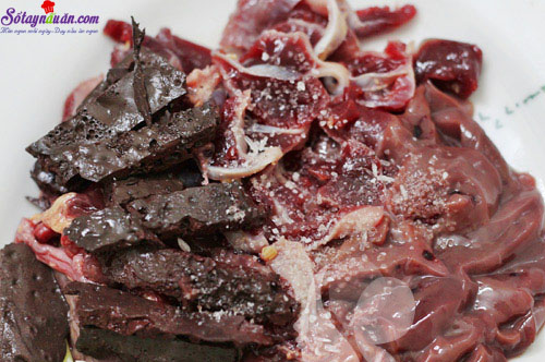 Miến nấu lòng gà-món ăn ngon của ngày Tết