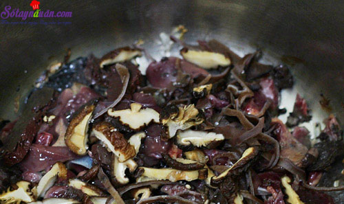 Miến nấu lòng gà-món ăn ngon của ngày Tết