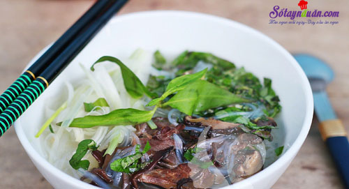 Miến nấu lòng gà-món ăn ngon của ngày Tết