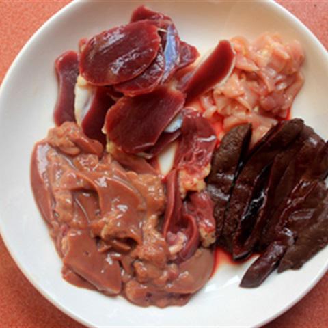 Cách làm miến nấu lòng mề