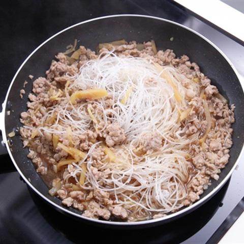 Cách làm miến nấu thịt băm