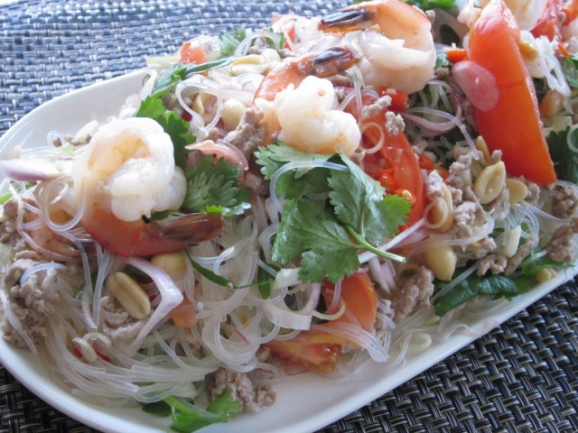 Miến salad