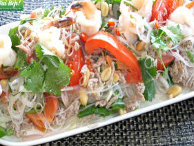 Miến salad