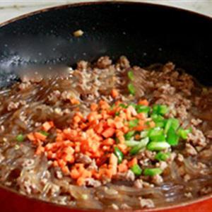 Cách làm miến sốt thịt bằm