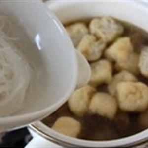 Cách làm miến thịt bò đậu hũ