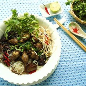 Cách làm miến tim gà