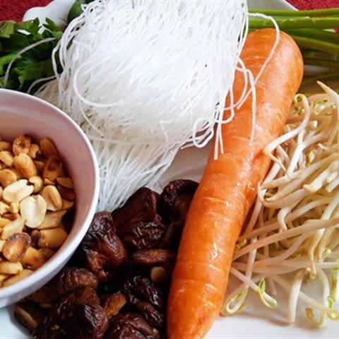 Cách làm miến trộn chay